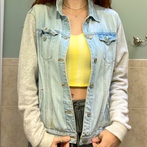 Light wash jean jacket